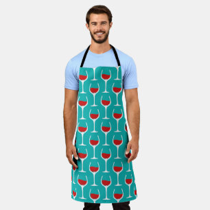 Mmmmmm Red Wine 2 Apron