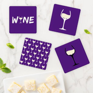 Mmmmmm White Wine Coaster Set