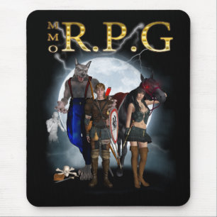 MMORPG - MMORPG - Game Fan Mousepad