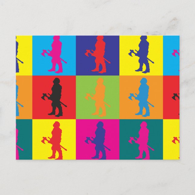 MMORPGs Pop Art Postcard (Front)