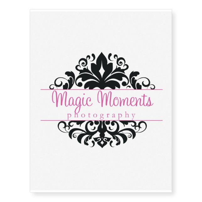 "MMP" Logo Tattoo - Black (Front)