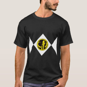 MMPR Black Ranger With Coin T-Shirt