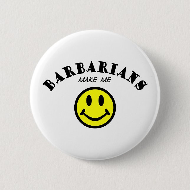 MMS: Barbarians Pinback Button (Front)