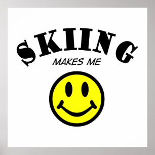 MMS: Skiing Poster