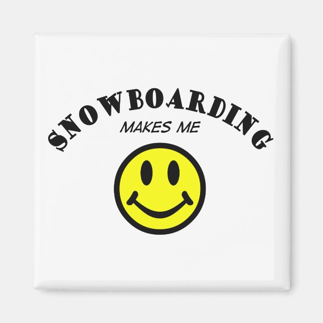 MMS: Snowboarding Magnet (Front)