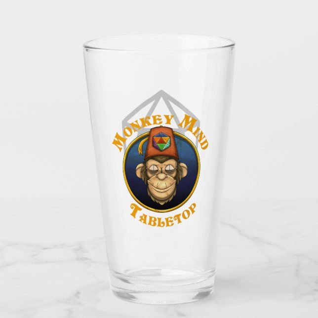MMT Marvin Pint Glass (Front)