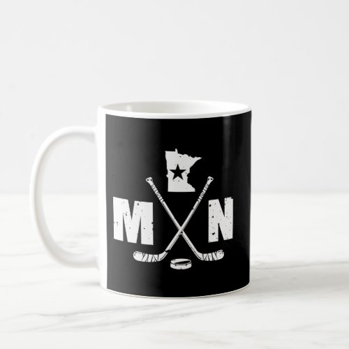 Mn Hockey The State Of Ice Hockey Coffee Mug