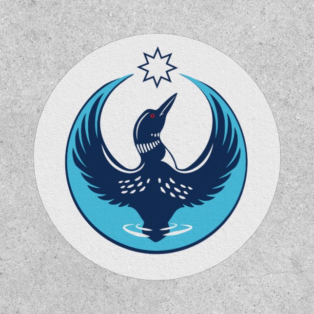 MN Loon Rising Patch (Front)