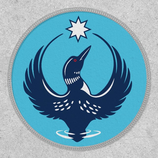 MN Loon Rising Patch (Front)