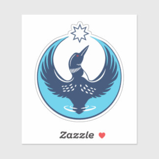 MN Loon Rising Sticker