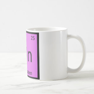 Mn - Mangosteen Fruit Chemistry Periodic Table Coffee Mug