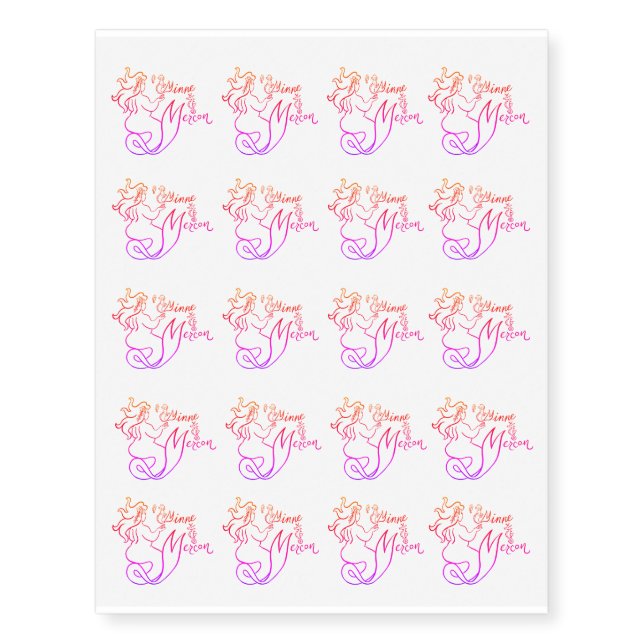 MN MerCon Logo Temp Tattoo (Front)