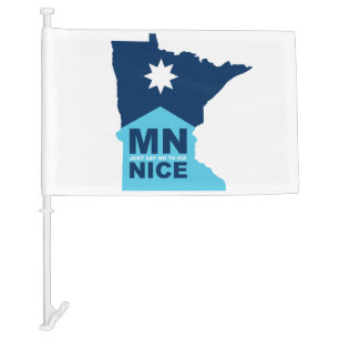 MN NICE CAR FLAG
