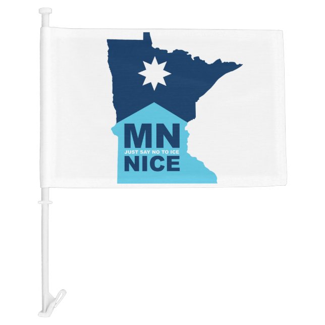 MN NICE CAR FLAG (Front)