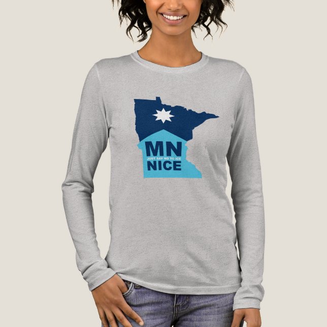 MN NICE Tri-Blend SHIRT (Front)
