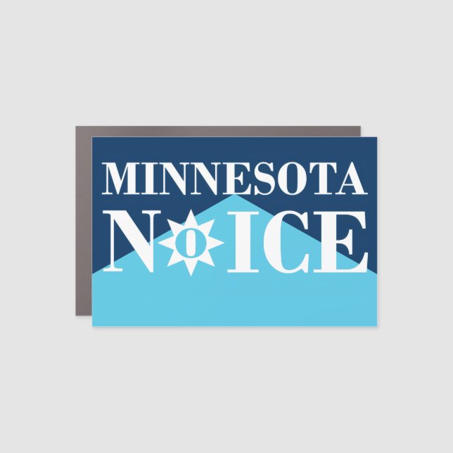 MN NoICE Car Magnet (Front)