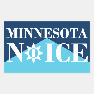 MN NoICE Rectangular Sticker