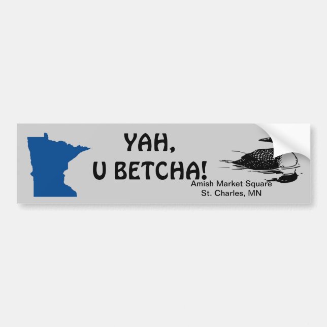 MN Pride Bumper Sticker (Front)