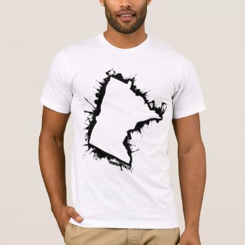 Mn Splat T-shirt by ZachAttackDesign at Zazzle