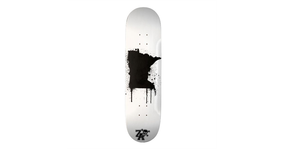 MN SprayPaint Skateboard