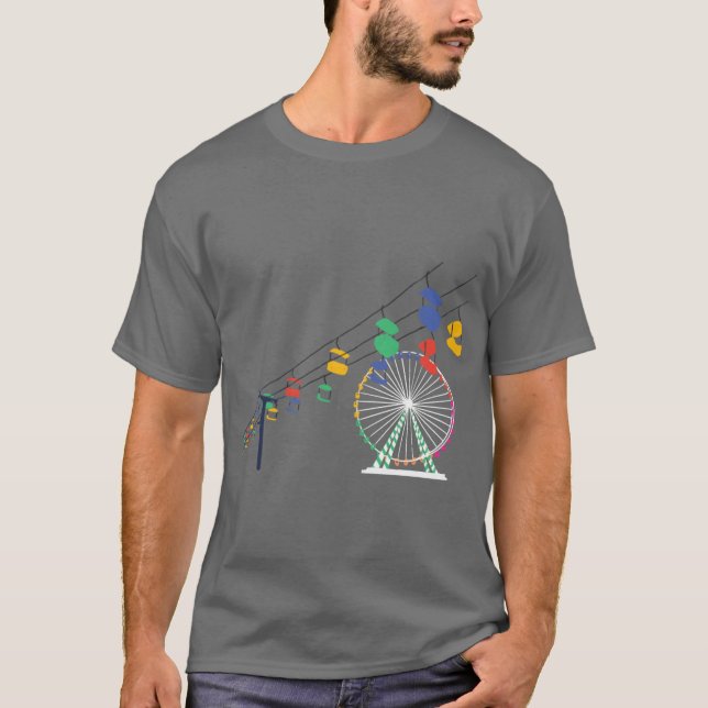 MN State Fair Ferris Wheel T-Shirt (Front)