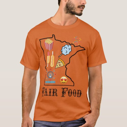 MN State Fair Food Minnesota Foodie T_Shirt