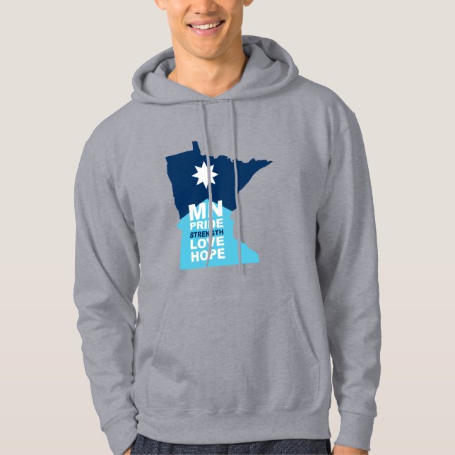 MN Strong  Hoodie (Front)
