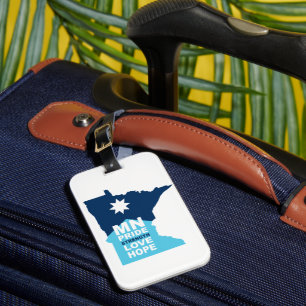 MN Strong  Luggage Tag