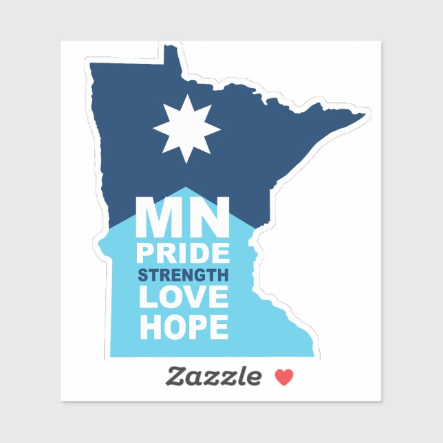 MN Strong  Sticker (Sheet)