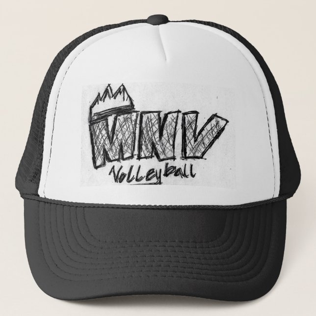 MNV Volleyball Trucker Hat (Front)