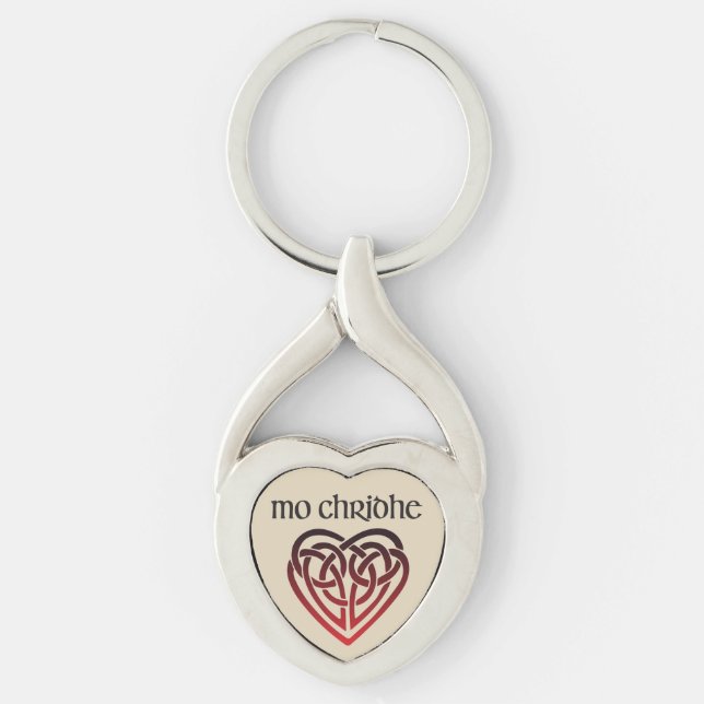 Mo Chridhe - My Heart in Scottish Gaelic Keychain (Front)
