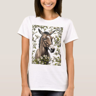 MO Horse-Hybrid and Hawthorne Flowers T-Shirt
