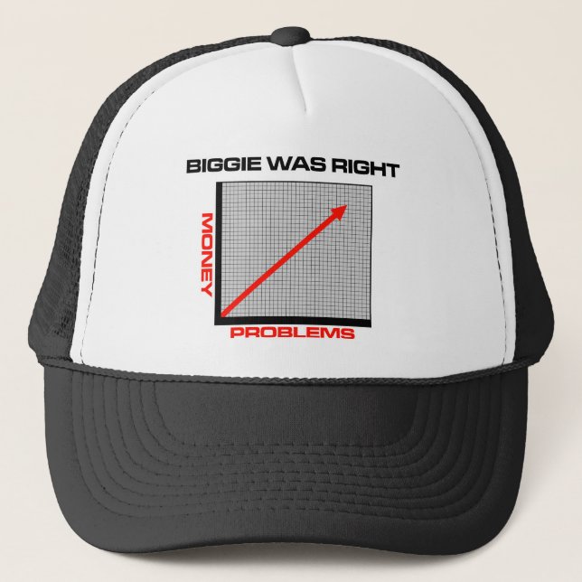 Mo Money More Problems Trucker Hat (Front)