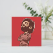 Mo Salah: King of Kop in Cartoon Style (Standing Front)