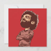 Mo Salah: King of Kop in Cartoon Style (Front)