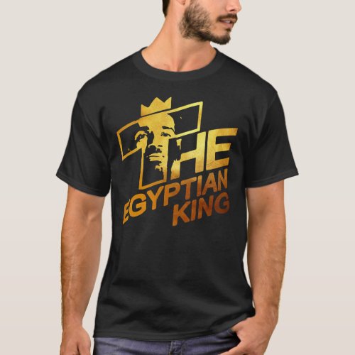 Mo Salah the Egyptian Kings Soccer Superstar T_Shirt