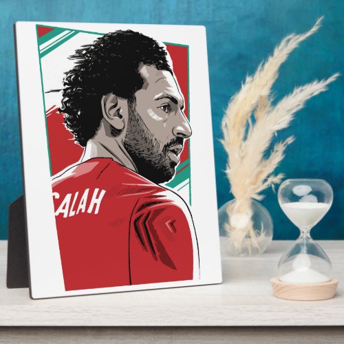 Mo Salah The Pride of the Arabs _ Digital Portrait Plaque