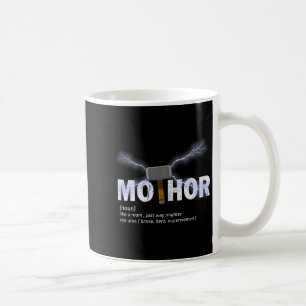 Mo-thor like mom way mightier funny mother's day coffee mug