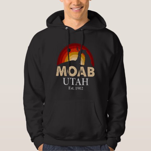 Moab Arches National Park Utah Delicate Arch Retro Hoodie