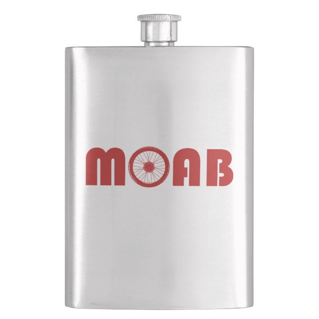 Moab (Bike Wheel) Flask (Front)