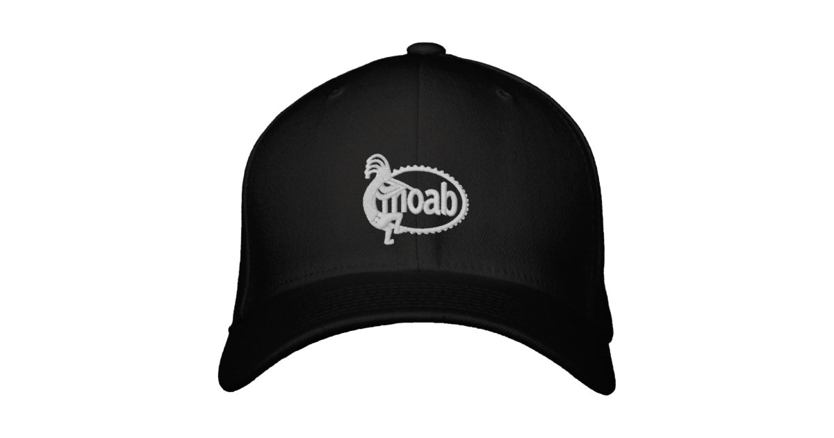 Moab Embroidered Baseball Hat Zazzle