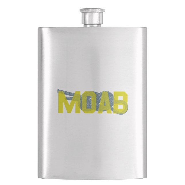 Moab Figure 8 Climbing Flask (Front)