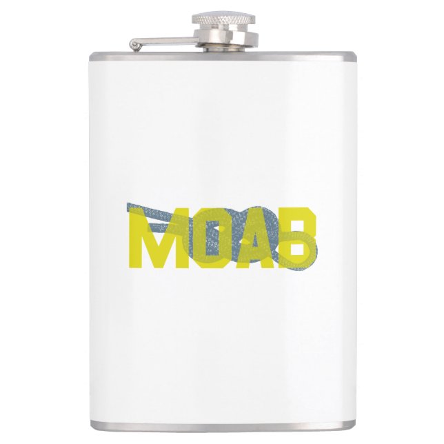 Moab Figure 8 Climbing Flask (Front)