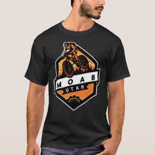 Moab mountain biking trail mtb utah Classic T-Shir T-Shirt