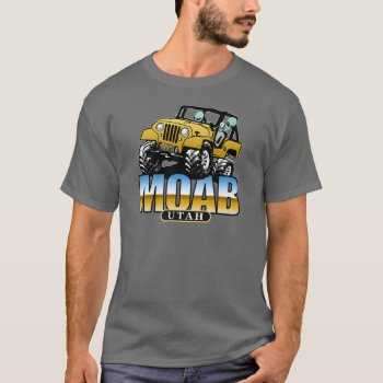 Moab  Utah - 4x4 Aliens T-shirt by RobotFace at Zazzle