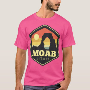 Moab Utah Arch Vintage Sunset Travel T-Shirt