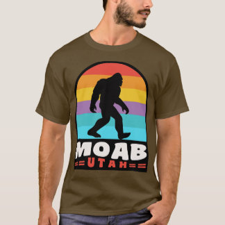 Moab Utah Arches Canyonlands Retro Sunset T-Shirt