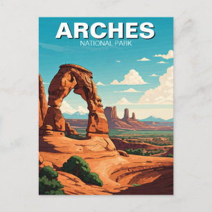 Moab Utah Arches National Park Delicate Arch Postcard