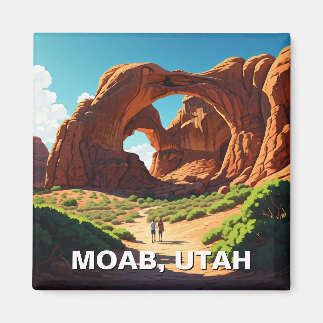 Moab Utah Arches National Park Magnet (Front)