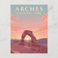 Moab Utah Arches National Park Sunset